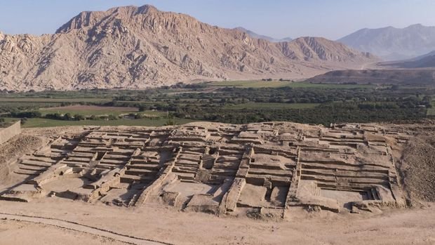 Foto Zona Arkeologi (Caral Archaeological Zone/Handout via Reuters)